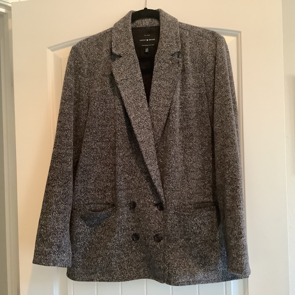 Lucky Brand Tweed Blazer